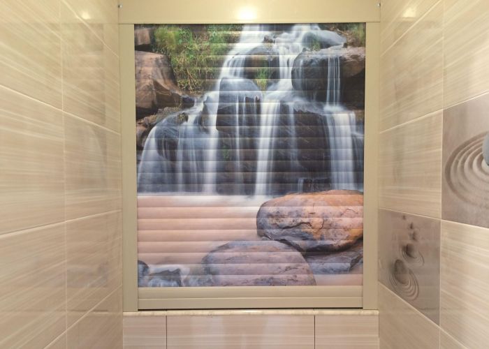 Фотопечать рольставни Для гаража Рольставни